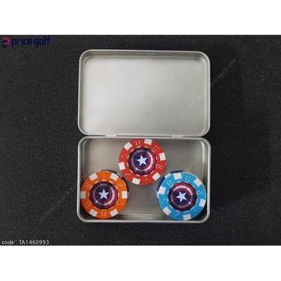 [패션플러스][기타 BRAND]배팅용 카지노칩 볼마커 10색상 실버틴케이스세트_635377(635377_32327704_635377)