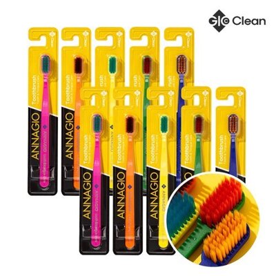 [패션플러스][지오클린][지오클린]지오클린 안나지오 혀클리너 겸용 구취케어 칫솔 10개입_636866(636866_36650041_636866)