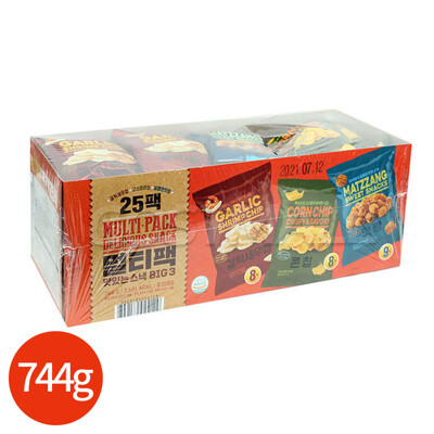 [패션플러스][이마트금액권]T STANDARD 멀티팩 맛있는 스낵 744g (25입)(665408_5501175)