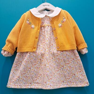 [패션플러스][아가방]아가방 CB01 델리 플라워 원피스(가디건) 01S724056 (41934911)(66578_41934911)