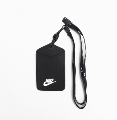 [패션플러스][나이키]나이키 카드 교통카드 지갑 랜야드 블랙(667032_NNKEDC3632091)