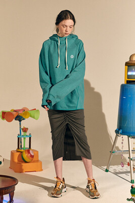 [패션플러스][테이즈]Sedo Jersey String Skirt_Charcoal(668368_TA2010SK006MCH)