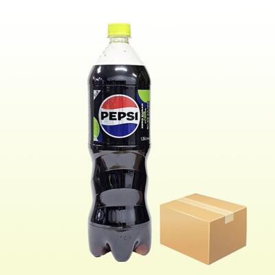 [패션플러스][롯데칠성음료]펩시 콜라 제로 슈거 라임향 업소용 1.25L X 12개(1박스) 탄산음료 (30651372)(671168_30651372)