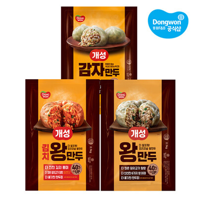 [패션플러스][동원][동원] 개성왕만두 2.1kgX2봉 /김치왕만두 /감자만두(672798_1197885)