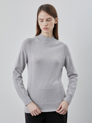 [패션플러스][데일리스트][세정_인디안여성복]캐시100% 반넥 니트MDEBL4W93310_GN(673096_MDEBL4W93310)