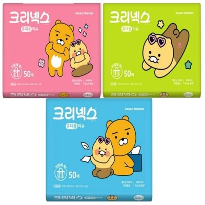 [패션플러스][기타]크리넥스 카카오프렌즈 휴대용티슈 50매 12팩(673516_6385502)