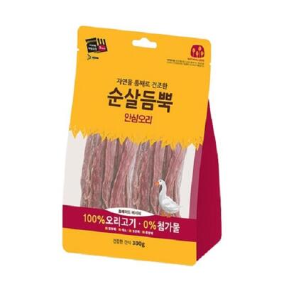 [패션플러스][채널펫][채널펫] 순살듬뿍 안심오리 300g 1개 bt (31545816)(680227_31545816)