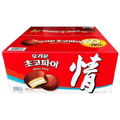 [패션플러스][기타브랜드]오리온 초코파이 정 39g 60입 실속형 (52972126)(680268_52972126)