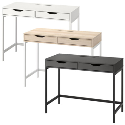 [패션플러스][이케아]이케아 ALEX 알렉스 책상 100x48cm/컴퓨터책상/1인테이블/화장대/서랍책상(681338_5216797)