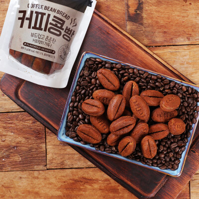 [패션플러스][만쥬데이][만쥬데이]부드럽고 은은한 커피콩빵 70g x 5봉 (총350g)(682438_532273)