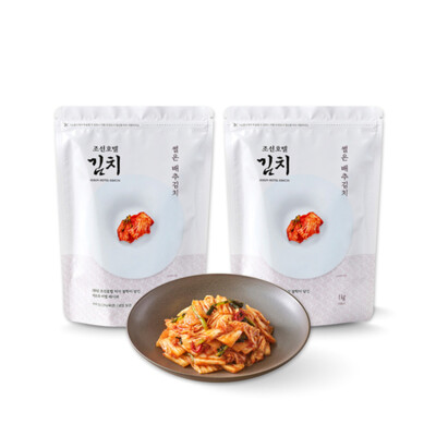 [패션플러스][신세계푸드](온라인) 조선호텔 썰은 배추김치 2kg(1kg2팩)(684894_7790817)