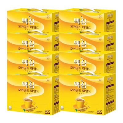 [셀러허브관계사][패션플러스][동서식품]동서식품 맥심 모카골드 마일드 커피믹스 400개입 8개 (9966030)(685422_9966030)