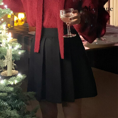 [패션플러스][모어렌][모어렌] [MADE] 에난 모직 핀턱 플리츠 미니 스커트[tsk0715](685823_24_tw_P0000VIR)