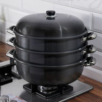 [패션플러스][코아트]코아트 찜냄비 찜솥 찜통 채반 찜기 스티머 3단 36cm(686315_2790728)