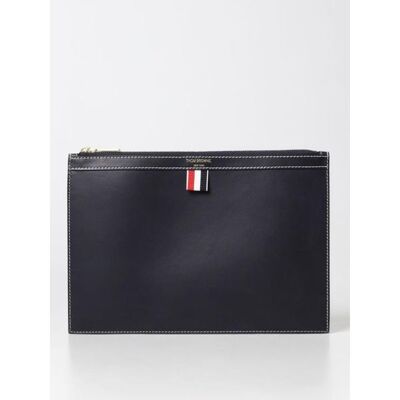 [패션플러스][톰브라운][해외배송] 25FW 톰브라운 클러치 파우치 MAC019LL0044 415 Navy(689487_28630310)