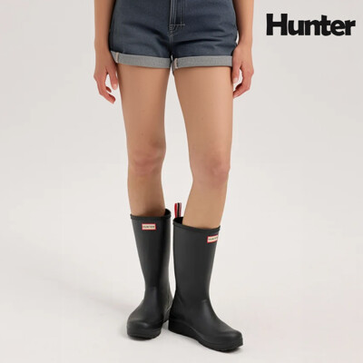 [패션플러스][헌터]헌터 플레이 톨 레인부츠 장화 블랙 WFT2007RMA-BLK(692007_WFT2007RMA-BLK)