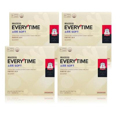 [패션플러스][정관장][정관장] 정관장 홍삼정 에브리타임 소프트 10ml  30포 4박스 WYS (34441648)(693605_34441648)