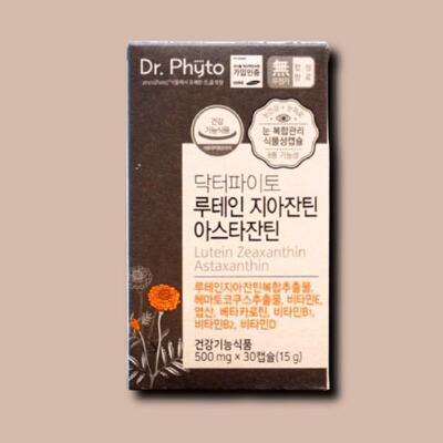[패션플러스][기타]닥터파이토 루테인 지아잔틴 아스타잔틴 30캡슐 1박스 (41316694)(694782_41316694)