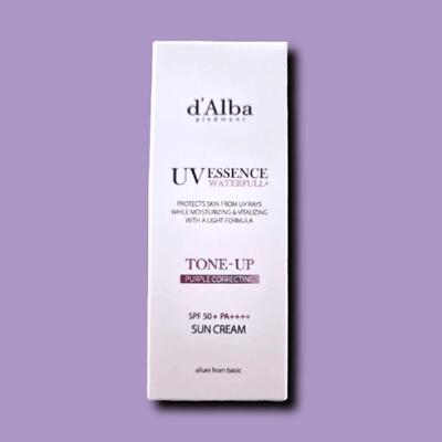 [패션플러스][기타]달바 선크림 톤업 유무기자차 워터풀 퍼플 썬크림 50ml 1개 (48680291)(694782_48680291)