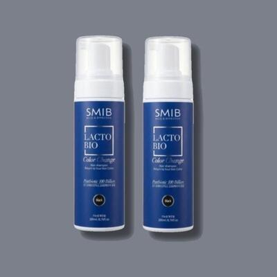 [패션플러스][기타]스미브 락토바이오 컬러체인지 염색 샴푸 블랙 200ml 2개 (52979861)(694782_52979861)