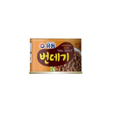 [패션플러스][유동]유동 번데기 130g x 48캔 (47361918)(698078_47361918)