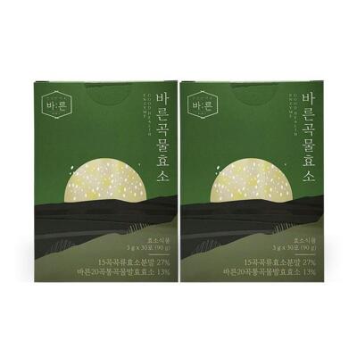 [패션플러스][건강한약속 바른]바른곡물효소 3g x 30포 2개 Ss (13927797)(698703_13927797)