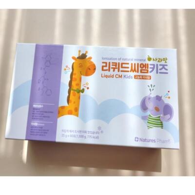 [패션플러스][정품][[]] [] 리퀴드씨엠 키즈 어린이 혼합 음료 20g x 60포 (23229097)(705816_23229097)