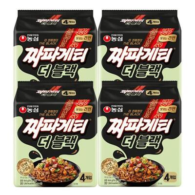 [패션플러스][상품]짜파게티 더블랙 116g 총16봉 (46776260)(708826_46776260)