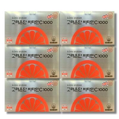 [패션플러스][영양친구]고려은단 비타민C 1000 600정 6박스 (51594722)(709992_51594722)