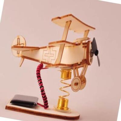 [패션플러스][제이앤엘글로벌탑스]나무 조립 깔끔한태양열 포커삼엽기 기념품 기계구조 삼촌 (43678956)(710721_43678956)