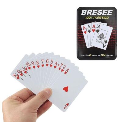 [패션플러스][제이앤엘글로벌탑스]포커 카드 깔끔한플라스틱 트럼프 2개입 게임용 (44521183)(710721_44521183)