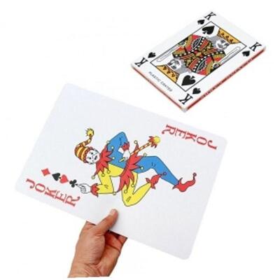 [패션플러스][제이앤엘글로벌탑스]대형 점보 베이직트럼프 카드 포커 게임 카드를 위한 (44536613)(710721_44536613)