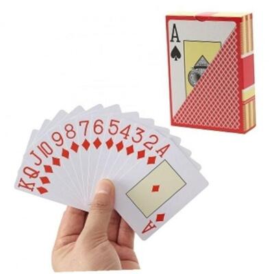 [패션플러스][제이앤엘글로벌탑스]홀덤 포커 깔끔한카드 방수 트럼프 대형 넘버 게임용 (44538707)(710721_44538707)