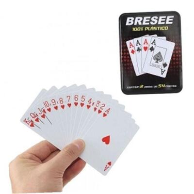 [패션플러스][제이앤엘글로벌탑스]포커 트럼프실속 카드 플라스틱 게임 (44538780)(710721_44538780)