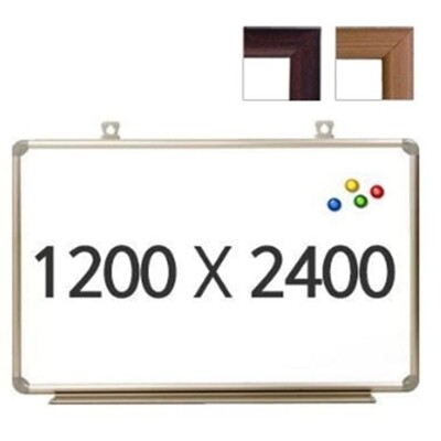 [패션플러스][기타]토탈 자석 우드 화이트보드 1200X2400 (KYR-W220DB6)_713442(713442_58545831_713442)