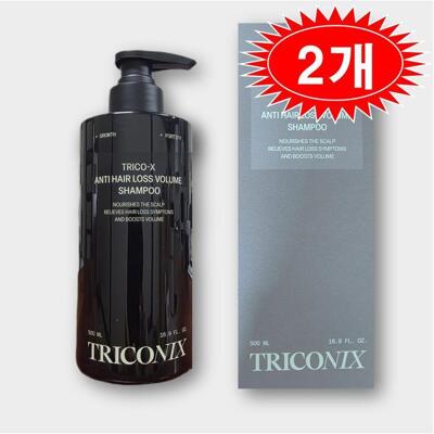 [패션플러스][방물가게][트리코닉스] 트리코닉스 샴푸 트리코엑스 샴푸 두피 500ml 2개 (42002937)(715272_42002937)