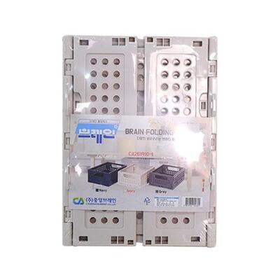 [패션플러스][주식회사 브이와이][JHQRUY6F_4A]브레인 폴딩박스 수납함 CA261910-I (22601639A)(715668_22601639A)