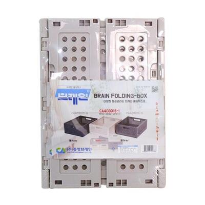 [패션플러스][주식회사 브이와이][JHQRUY6G_4A]브레인 폴딩박스 아이보리 CA403015-I (22601648A)(715668_22601648A)