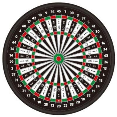 [패션플러스][주식회사 브이와이][JHP4QO46_51GC]원형 자석다트 로또 (920143) (29703099A)(715668_29703099A)