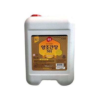 [패션플러스][주식회사 브이와이][JH2158R2_52ER]샘표 간장 양조 리터 501 15 (30836997A)(715668_30836997A)