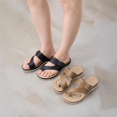 [패션플러스][더블디][더블디] 여름신발 발편한 쪼리 포인트 슬리퍼 UH-h7700 (36383797A)(716347_36383797A)