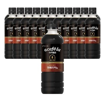 [패션플러스][케이티알파쇼핑]빙그레 아카페라 올데이 아메리카노 1000ml 24개(716538_3514051)