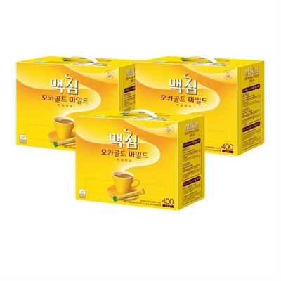 [패션플러스][케이티알파쇼핑]동서식품 맥심 모카골드 마일드 커피믹스 400개입 3개(716538_3515306)