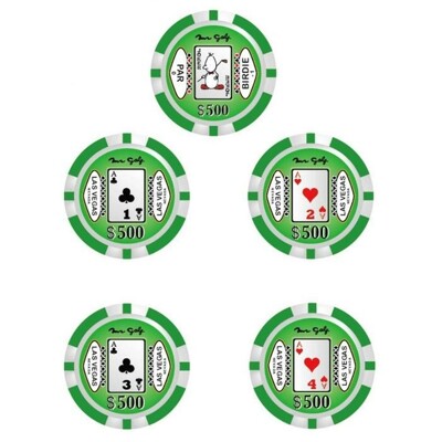 [패션플러스][케이티알파쇼핑][마이모노샵] 남녀공용 필드 라운딩 골프장 카지노칩 볼마커(716622_3645613)