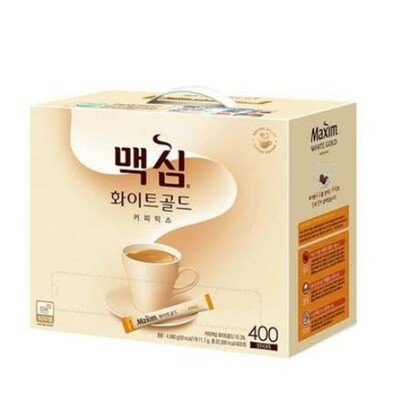 [패션플러스][케이티알파쇼핑]맥심 화이트골드 커피믹스 400Tsh(716989_3802324)