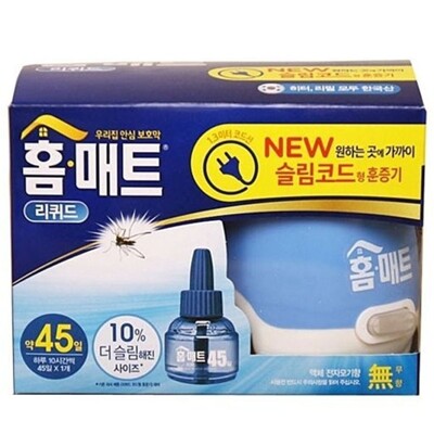 [패션플러스][케이티알파쇼핑]홈매트 리퀴드 코드형 세트 1p 에프킬라 모기약 모(717464_5806717)