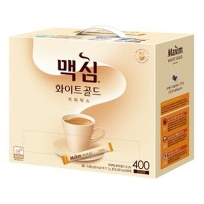 [패션플러스][케이티알파쇼핑]맥심 화이트골드 커피믹스 스틱 400T / NU(717545_5774468)
