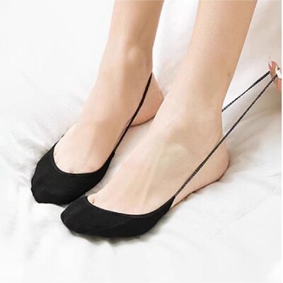 [패션플러스][케이티알파쇼핑][이거찜] 벗겨짐NO 빵구NO 안보이는 여성 슬링백 끈덧신 하이힐 페이크삭스(717571_5799806)