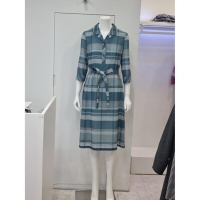 [패션플러스][케이티알파쇼핑]벨리시앙 세이브존04 체크 제천벨트 원피스 OP3203(717613_5370241)