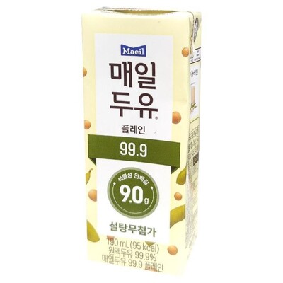 [패션플러스][케이티알파쇼핑][매일유업] 매일두유 99.9 190ml x 48팩(717664_4551217)